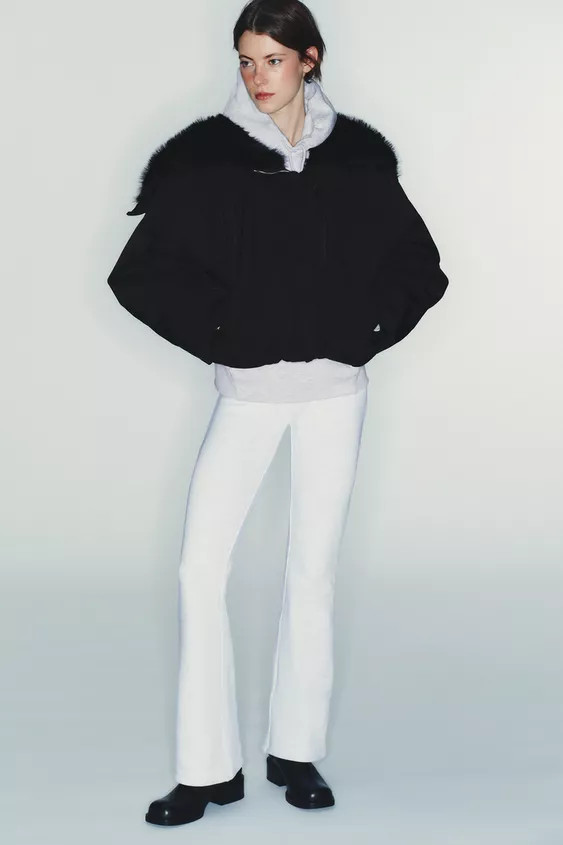 WATER REPELLENT LEATHER CHELSEA ANKLE BOOTS | Zara US