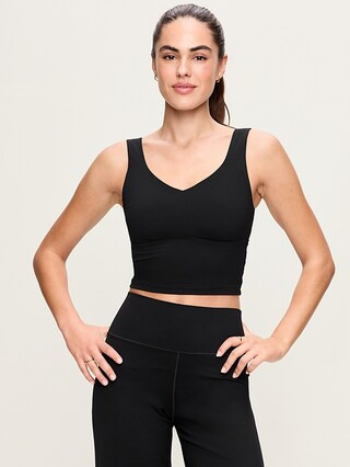 StudioSmooth Seamed Longline Top | Old Navy (US)