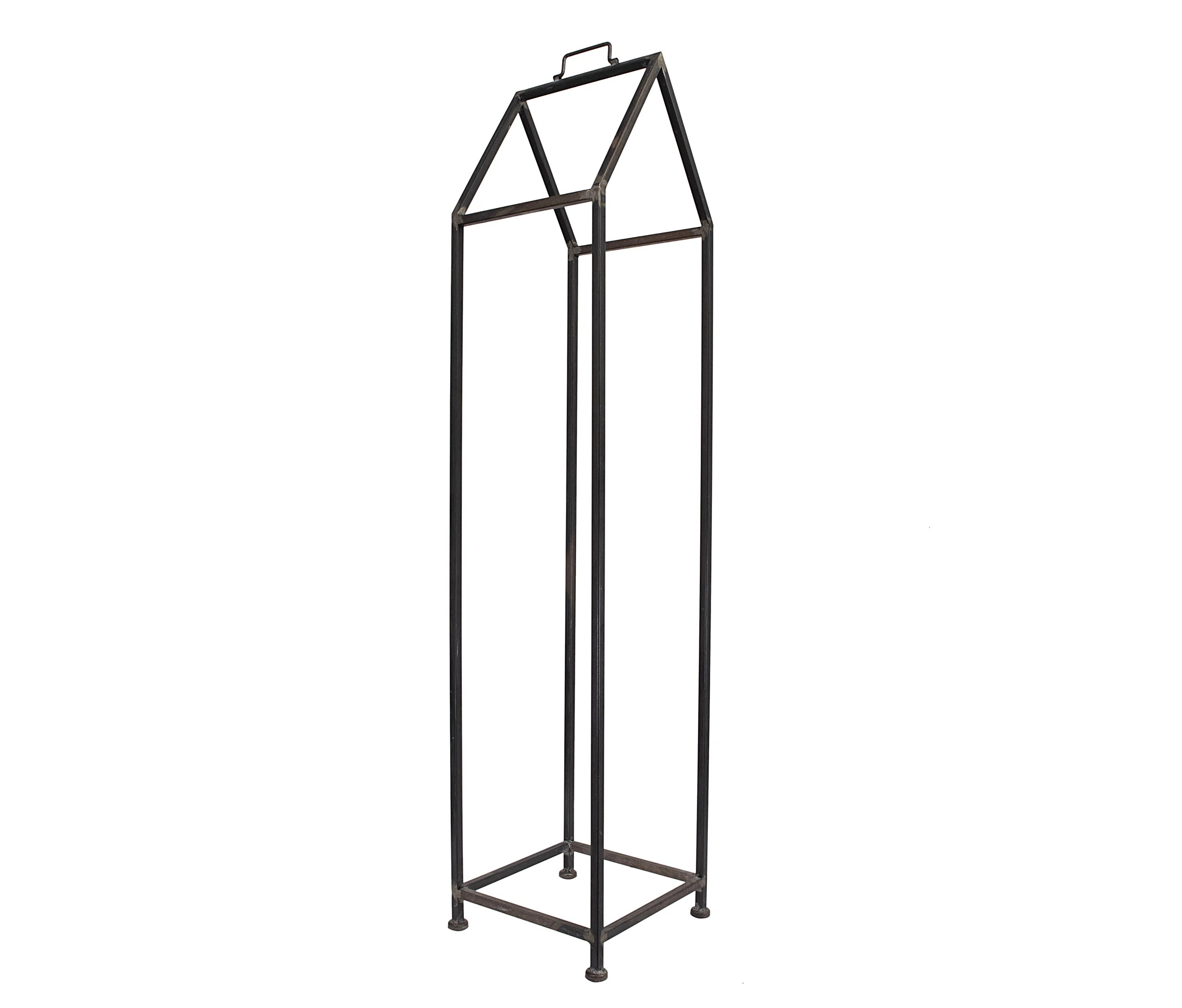 Gracie Oaks Wabansia Metal House Shaped Fire Wood Holder with Handle & Reviews | Wayfair | Wayfair North America