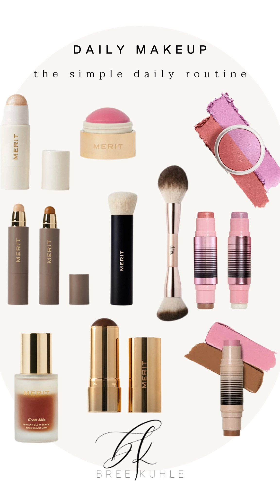 The no makeup makeup routine 
For the clean girl asthetics 
Everyday makeup minimalist makeup 
Easy makeup | natural | clean makeup 

#LTKbeauty #LTKfindsunder50