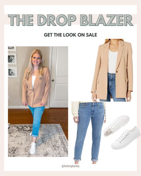 Get the look on sale today during the Amazon Prime Early Access event. I LOVE this blazer and it comes in several colors. Wearing a Large. 

#LTKworkwear #LTKsalealert