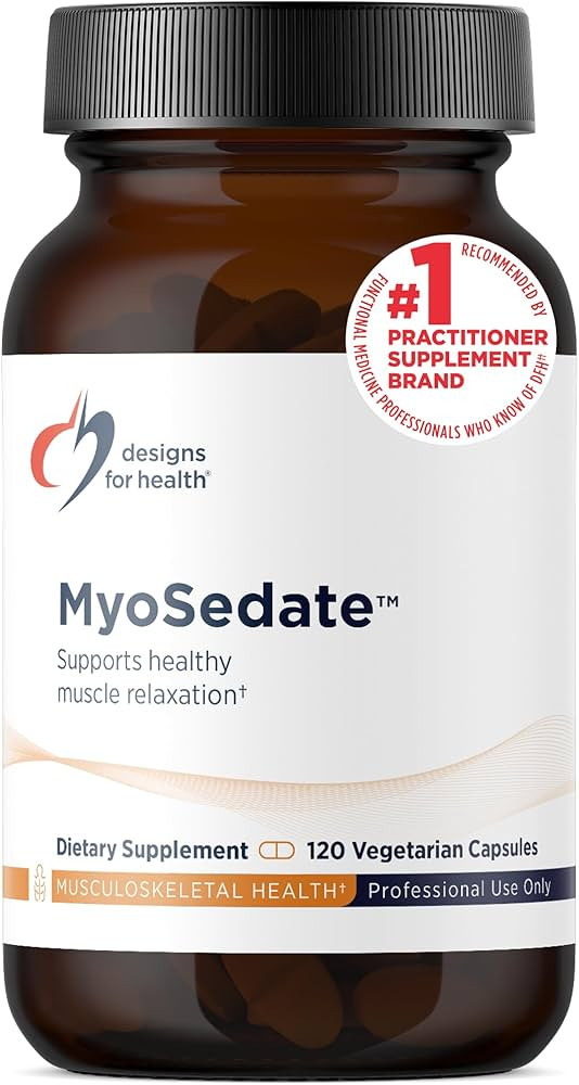 Designs for Health MyoSedate - Magnesium, Valerian Root, Passion Flower + Lemon Balm - Promotes H... | Amazon (US)