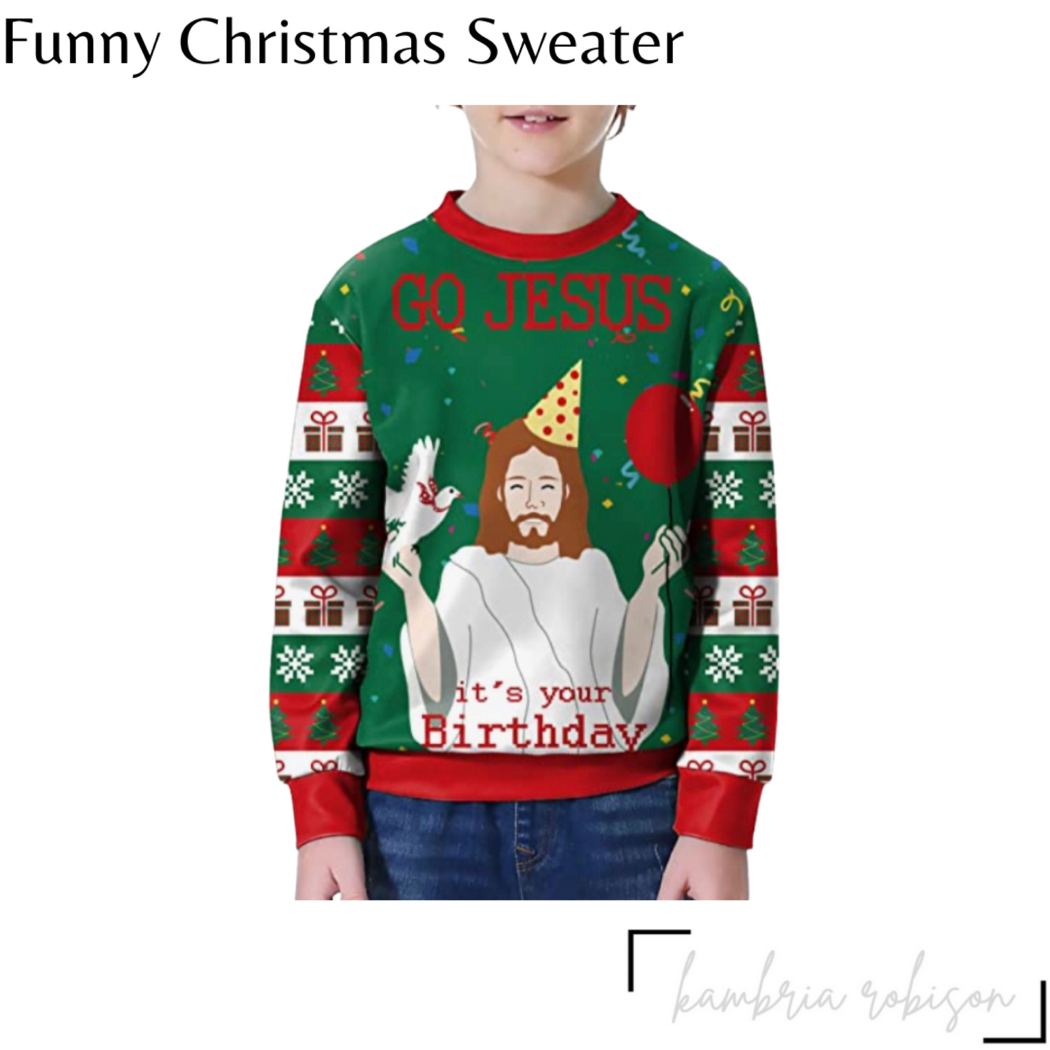 Funny Christmas Sweater!

#amazon #christmassweater

#LTKSeasonal #LTKkids #LTKHoliday