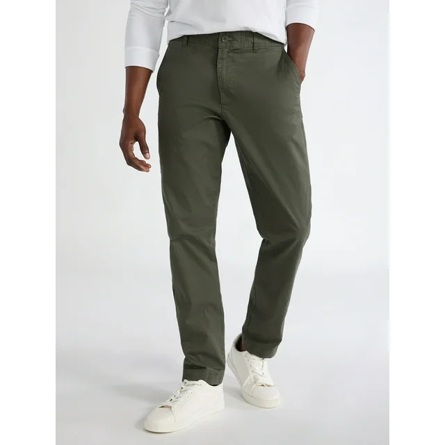 Free Assembly Men’s Chino Pants, Sizes 29-40 | Walmart (US)