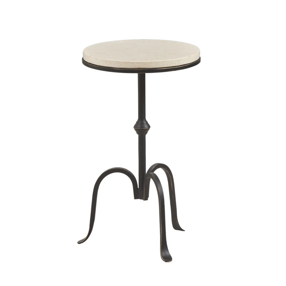 Canora Grey Sayre Genuine Marble 3 Legs End Table & Reviews | Wayfair | Wayfair North America