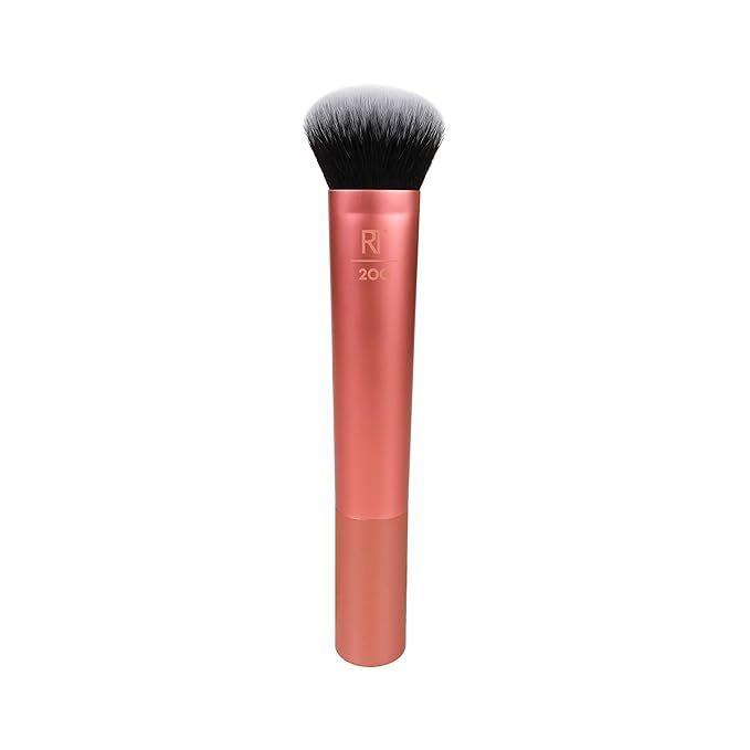 Real Techniques Expert Face Makeup Brush, For Liquid & Cream Foundation & Other Makeup Products, ... | Amazon (US)