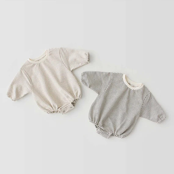 Striped Oversized Baby Sweatshirt Gender Neutral Baby | Etsy | Etsy (US)