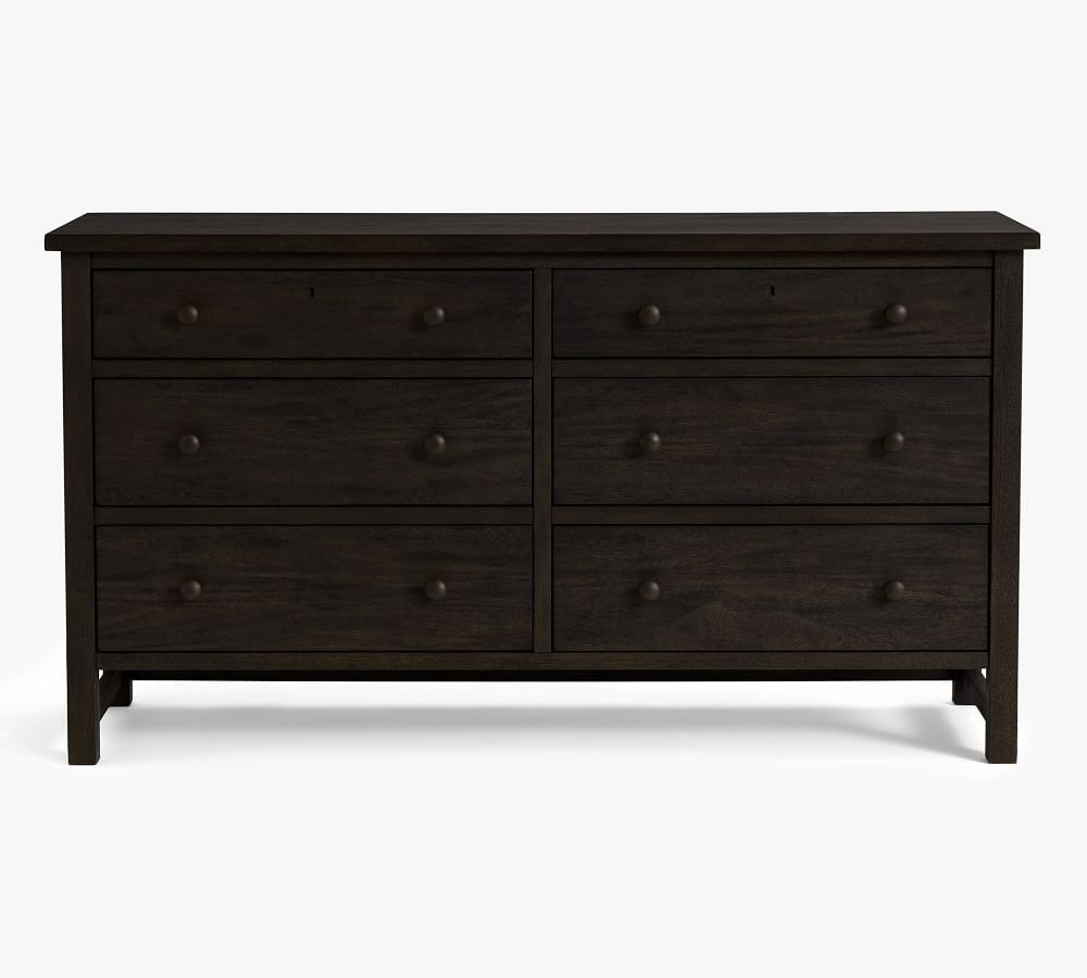 Farmhouse 6-Drawer Wide Dresser | Pottery Barn (US)