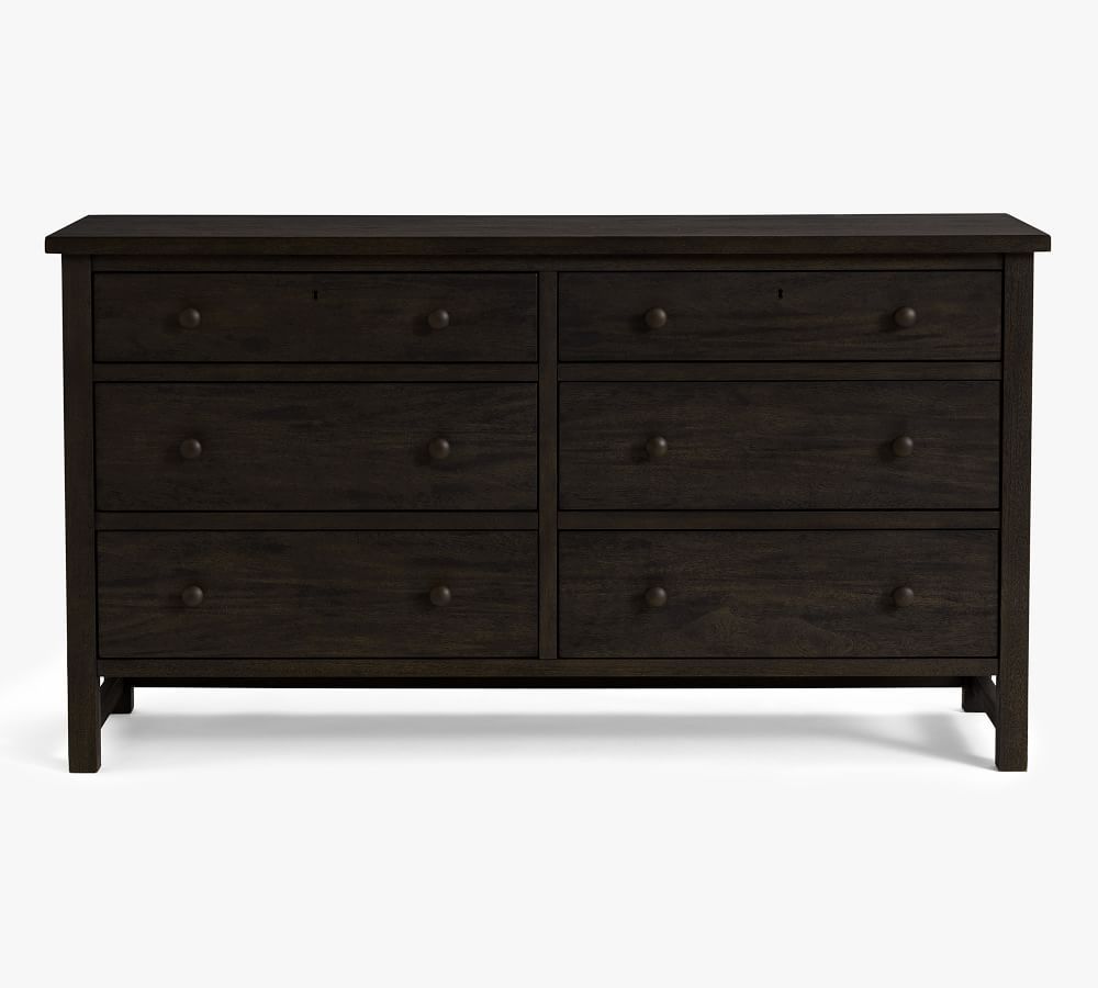 Farmhouse 6-Drawer Wide Dresser | Pottery Barn (US)