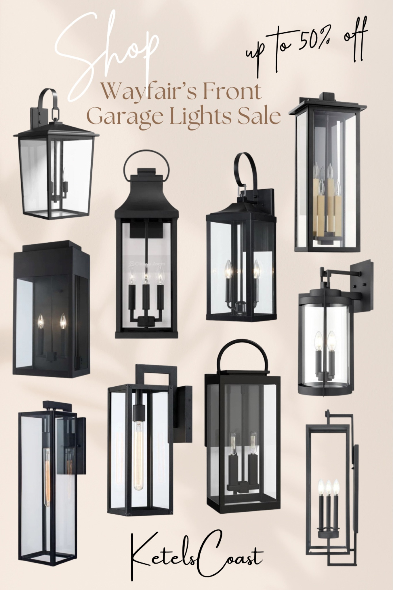 Shop Wayfair’s front porch or garage lights sale!! We purchased a few of these for our home builds! OBSESSED 🤌🏼✨
Outdoor lights , garage lights , front porch lighting , Ava Ketels , interior design , home decor , lights , home building , new home , home design , Wayfair 

#LTKfindsunder100 #LTKhome #LTKsalealert