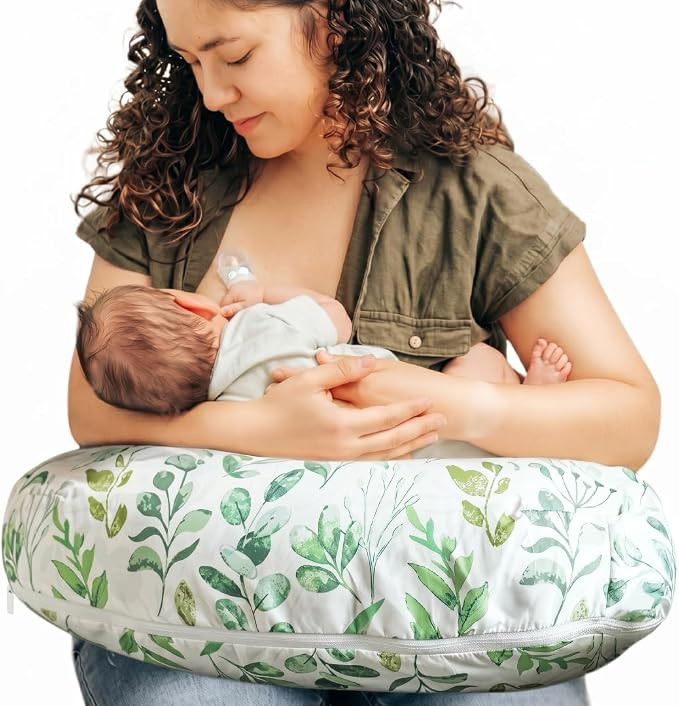 Boppy Nursing Pillow - Verified Safe Breastfeeding Pillow with Softer Fill for Comfortable Suppor... | Amazon (US)