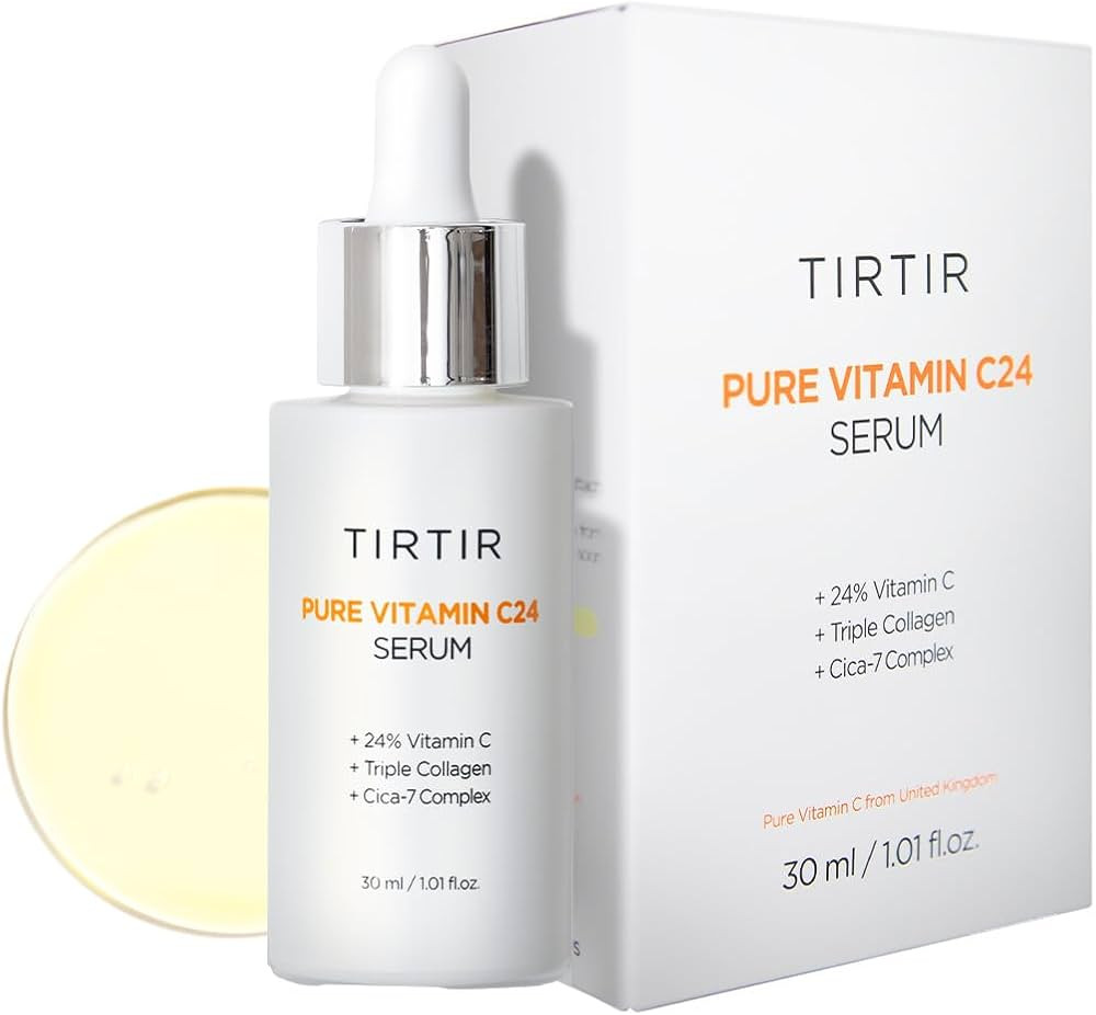 TIRTIR Pure Vitamin C 24% Face Serum – Dark Spot Remover for Sensitive Skin with Collagen Anti ... | Amazon (US)