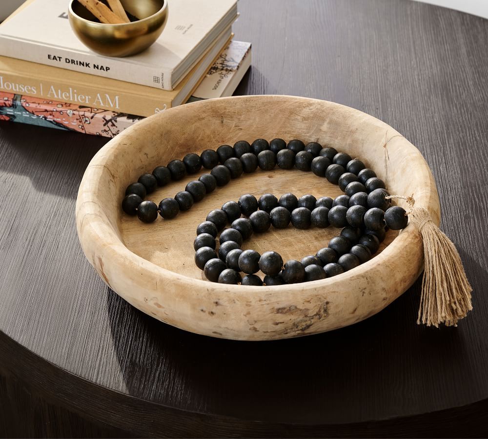 Mango Wood Contentment Beads | Pottery Barn (US)