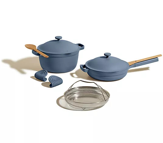 Make Your Selection: Our Place Home Cook Duo Always Pan & Perfect Pot 2.0 w/ Hot Grips | QVC