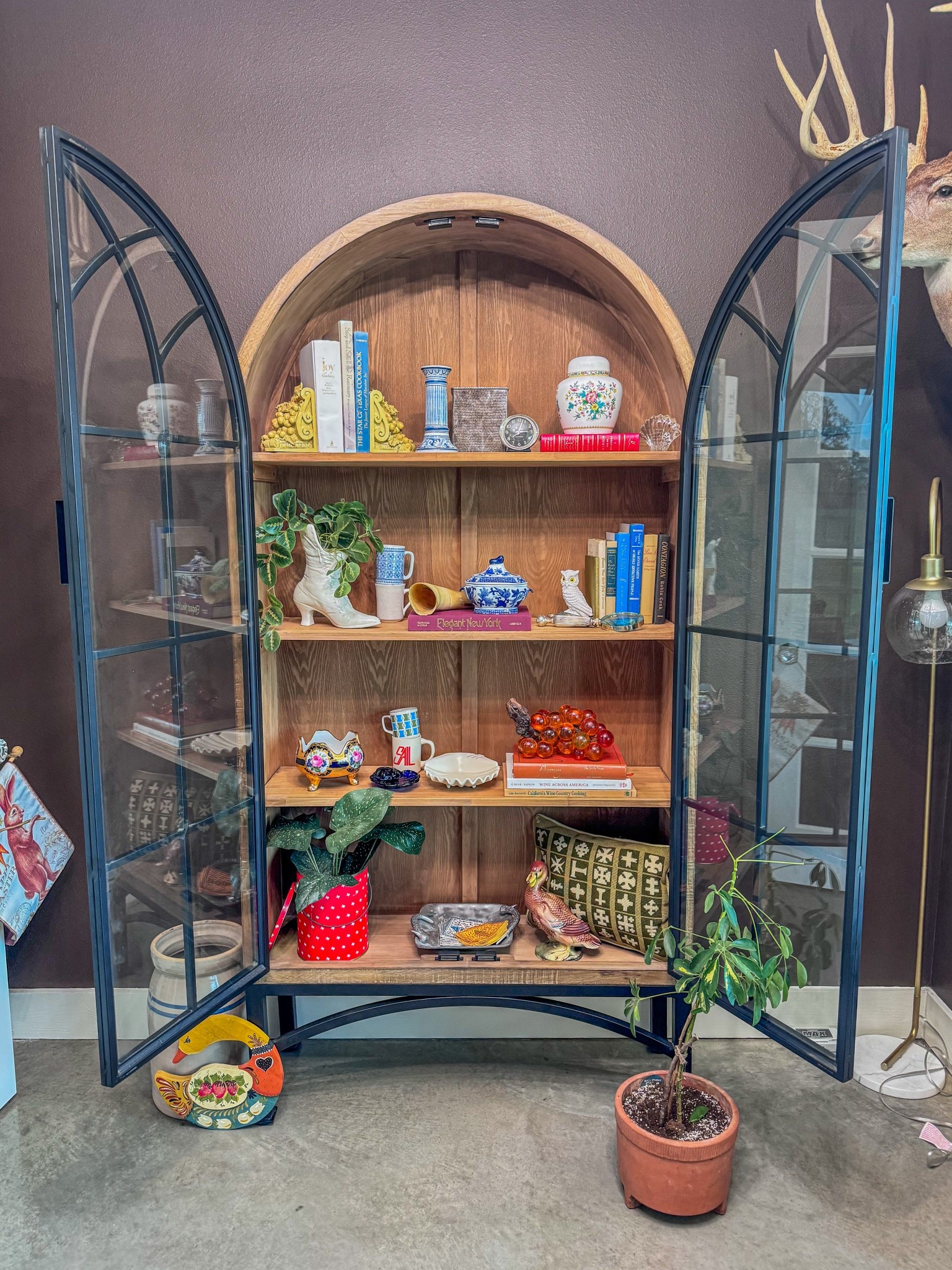 You all loved my arched curio cabinet! Here are some similar to mine! Mine is personally from Nebraska Furniture. Mart 

#LTKHome