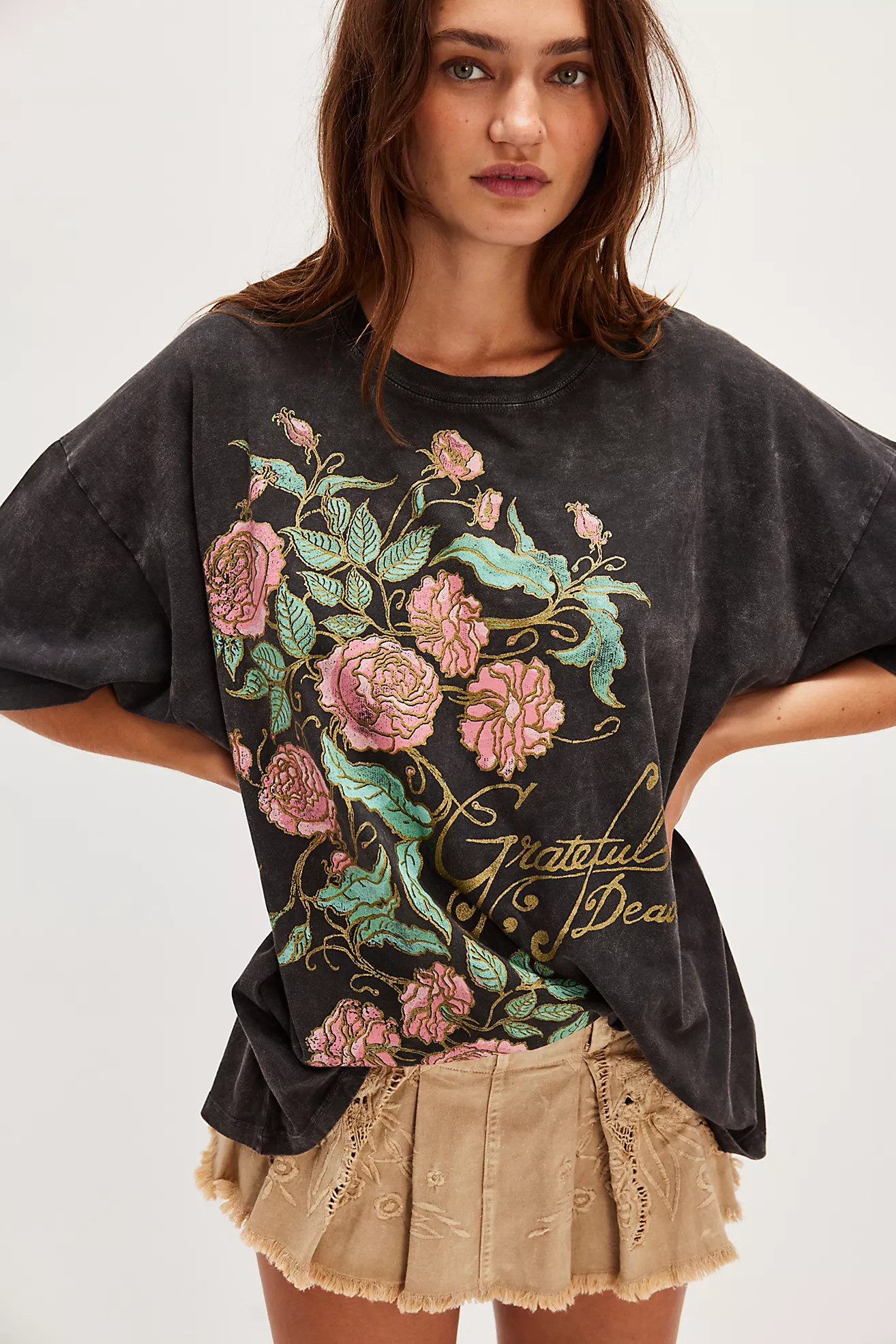 Grateful Dead Rose Tee | Free People (Global - UK&FR Excluded)