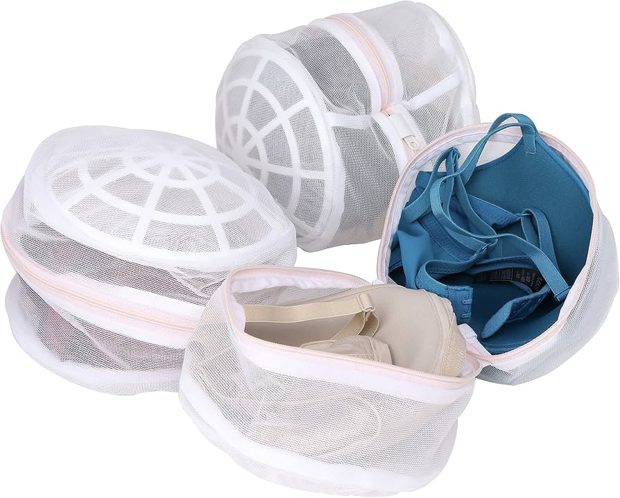 Premium Bra Wash Bag \u2013 Set of 3 Mesh Lingerie Laundry Bags for Delicates \u2013 Protects Bra... | Amazon (US)