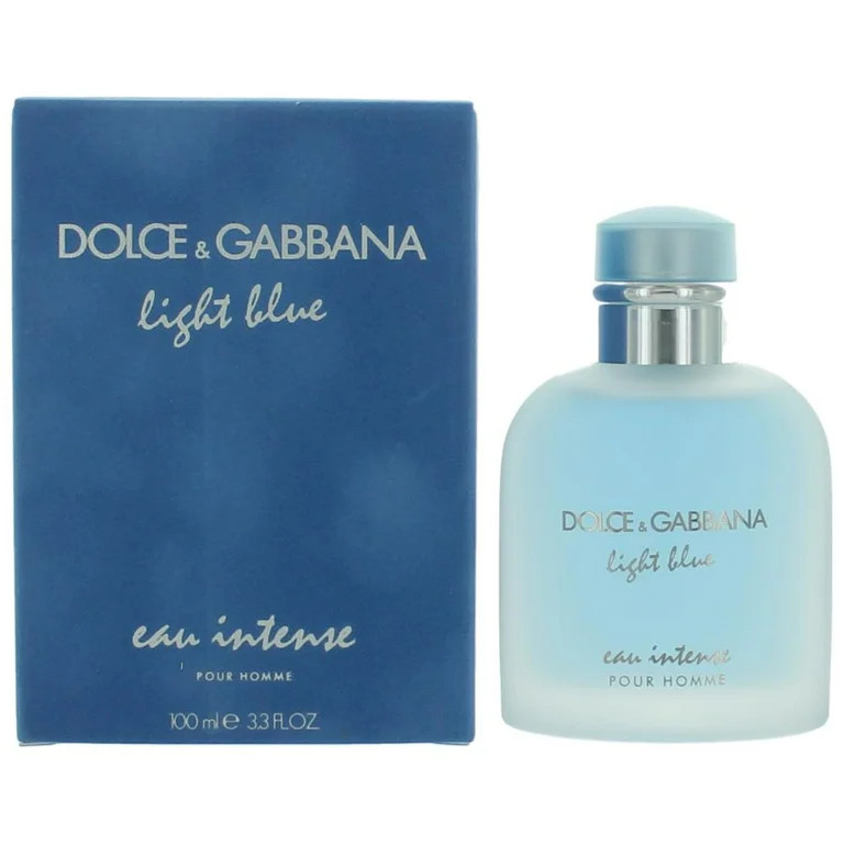 Light Blue Eau Intense by Dolce & Gabbana, 3.3 oz EDP Spray for Men | Walmart (US)