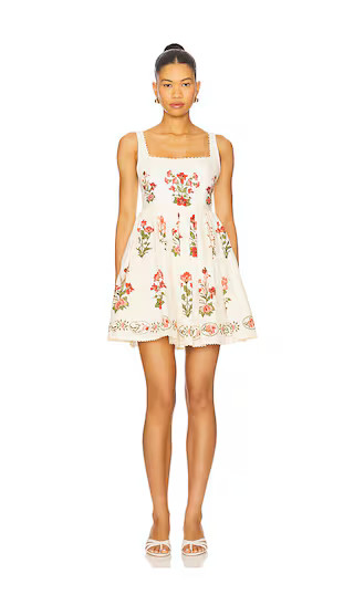 Barbara Mini Canna Dress in Multicolor | Revolve Clothing (Global)