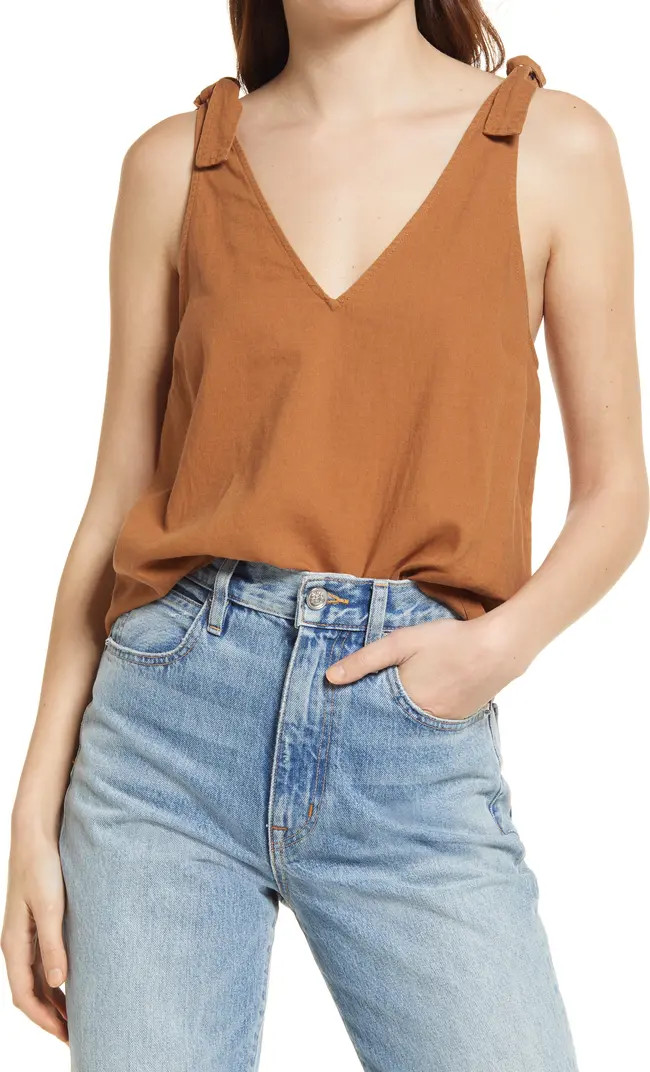 Tie Shoulder Tank | Nordstrom