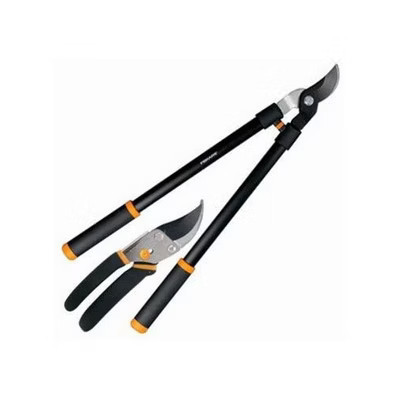 Friskars 2-Piece Lopper and Pruner Set – 15” Bypass Lopper & 8” Bypass Pruner with Softgrip Handles | Target