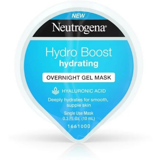 3 Pack - Neutrogena Hydro Boost Moisturizing Overnight Face Mask, 0.3 oz | Walmart (US)