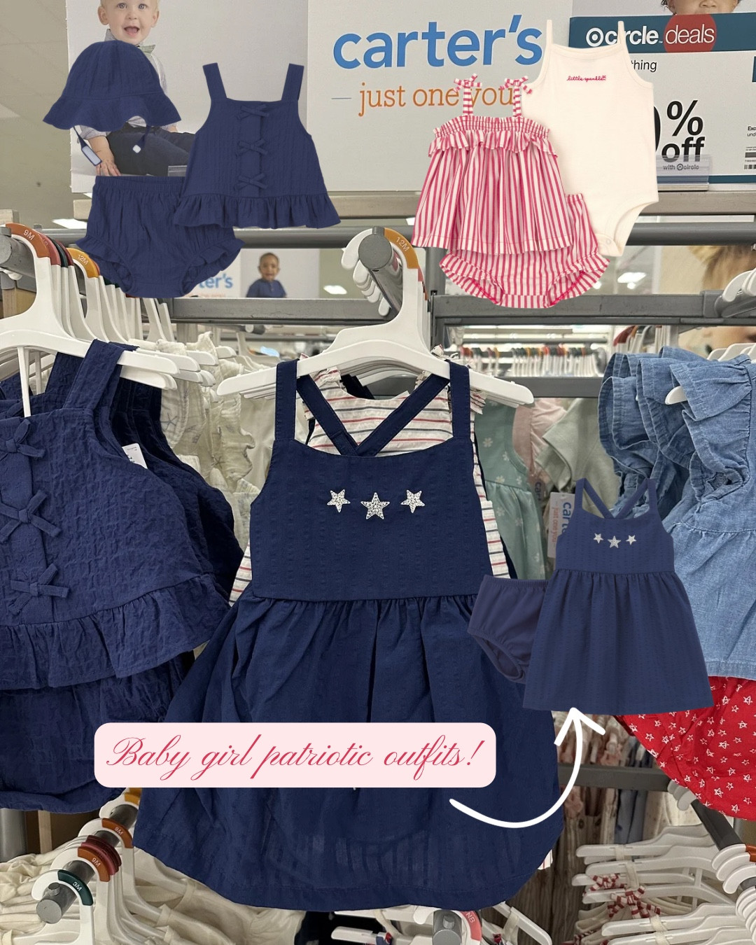 Red white & blue baby outfits 🇺🇸 The cutest new red white and blue outfits for baby and toddler girls! The perfect affordable kids looks for 4th of July, Memorial Day, or Labor Day. 

4th of July outfit ideas / patriotic outfits / 4th of July style / Target finds / Target haul / Target shopping / Americana style / Memorial Day / Labor Day / baby girl 4th outfit / baby girl Memorial Day / baby girl Labor Day / baby girl patriotic / toddler girl 4th outfit / toddler girl Memorial Day outfit / toddler girl Labor Day outfit 

#LTKKids #LTKBaby #LTKSeasonal