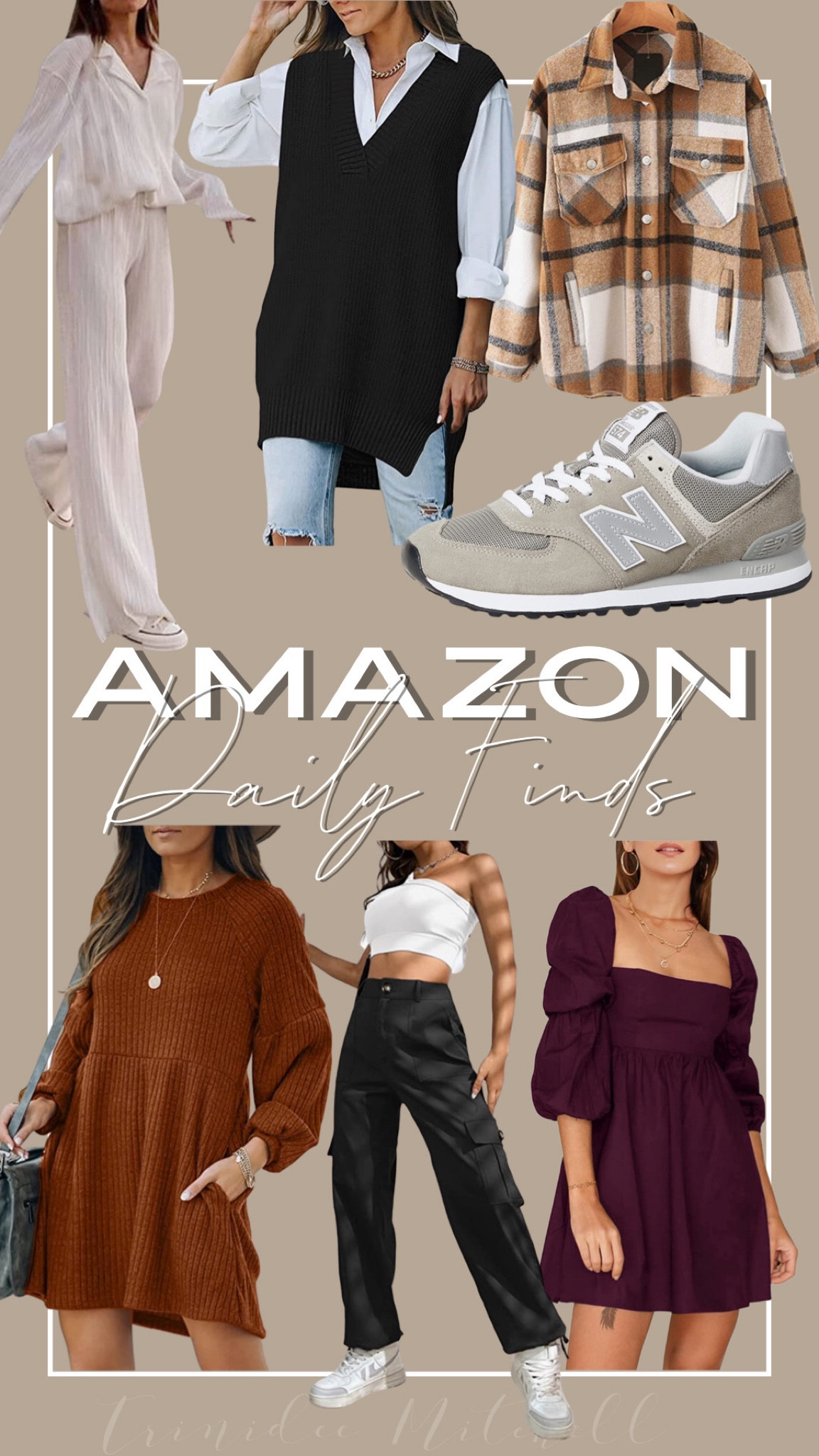 Amazon fashion must haves

Womens Casual Flannel Wool Blend Plaid Lapel Button Down Long Sleeve Shacket Jacket Coat Winter Loose Oversize Shirts

New Balance Men's 574 V2 Evergreen Sneaker

EXLURA Womens Square Neck Dress Long Puff Sleeve A-Line Casual Short Mini Dress

Viottiset Women's Oversized V Neck Knit Sweater Vest Tunic Sleeveless Pullover Top

Womems Platform Lug Sole Ankle Boots Chunky Block Heel Seam Booties Combat Cozy Round Toe Chelsea Shoes

aporake Women 2 Piece Pleated Pants Set Oversized Button Down Shirt + High Waist Pleated Wide Pants Outfits Streetwear

LOLOCCI Cargo Pants for Women High Waisted Travel Tactical Streetwear Casual Pants with 6 Pockets Drawstring Ankle Cuffs

SHERRYRISE Woman's Long Sleeve Crew Neck Ribbed Knit High Waist Sweater Dress with Pockets

OQQ Workout Outfits for Women 2 Piece Ribbed One Shoulder High Waist Shorts With Sports Bra Exercise Set


#LTKunder50 #LTKSeasonal #LTKunder100