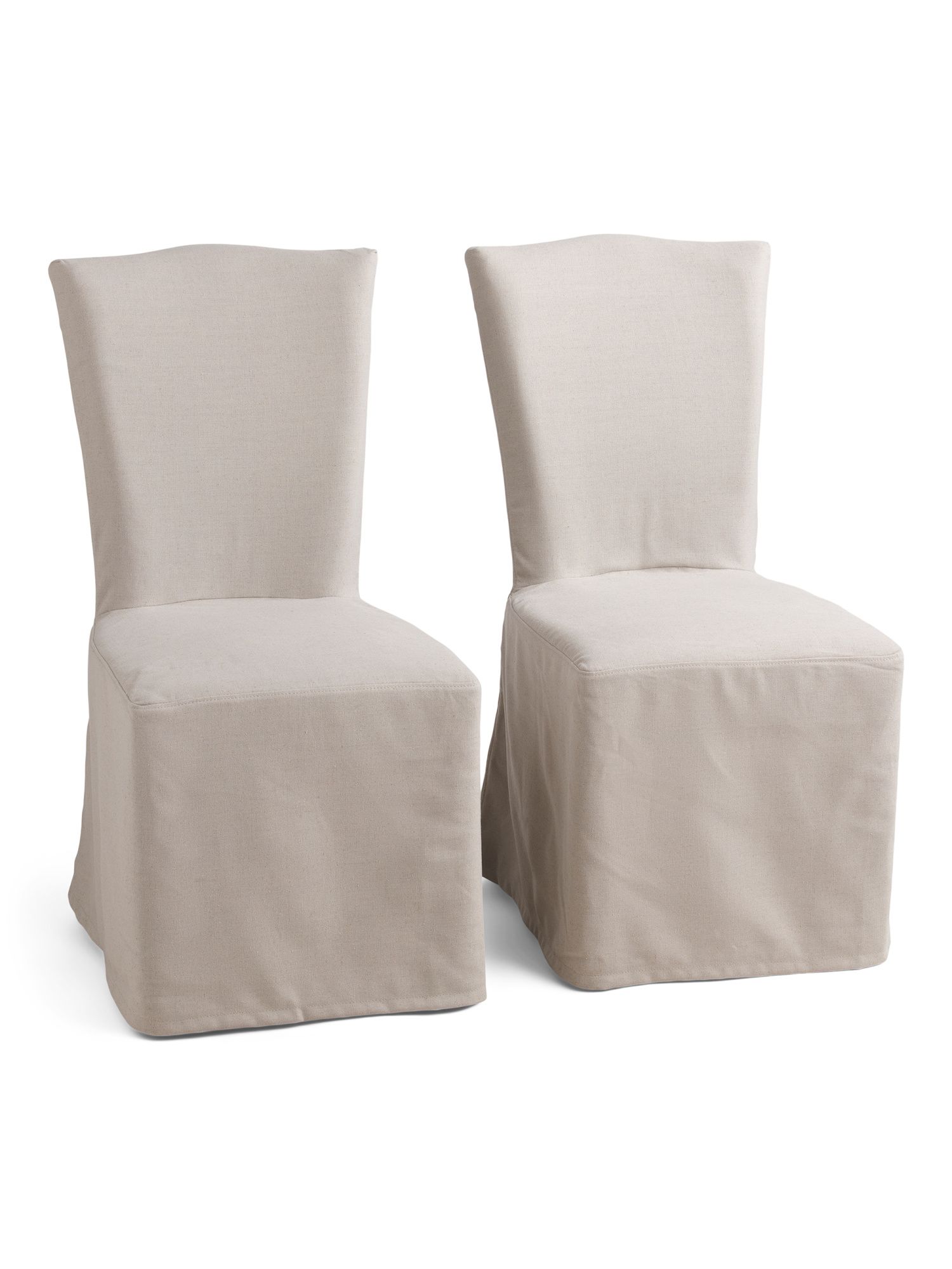 2pk Melrose Linen And Cotton Blend Upholstered Dining Chairs | Kitchen & Dining Room | Marshalls | Marshalls