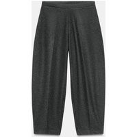 Zara - Soft Carrot Pants - Dark Gray - S - Woman | Zara US