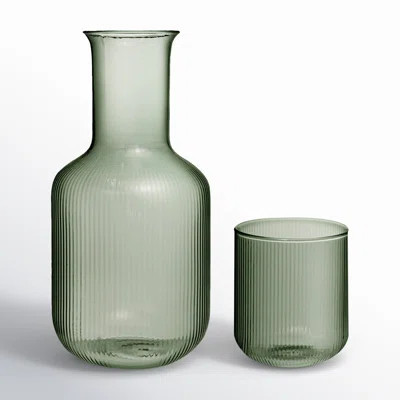 Delaria 2-Piece Carafe and Cup Set | Wayfair North America