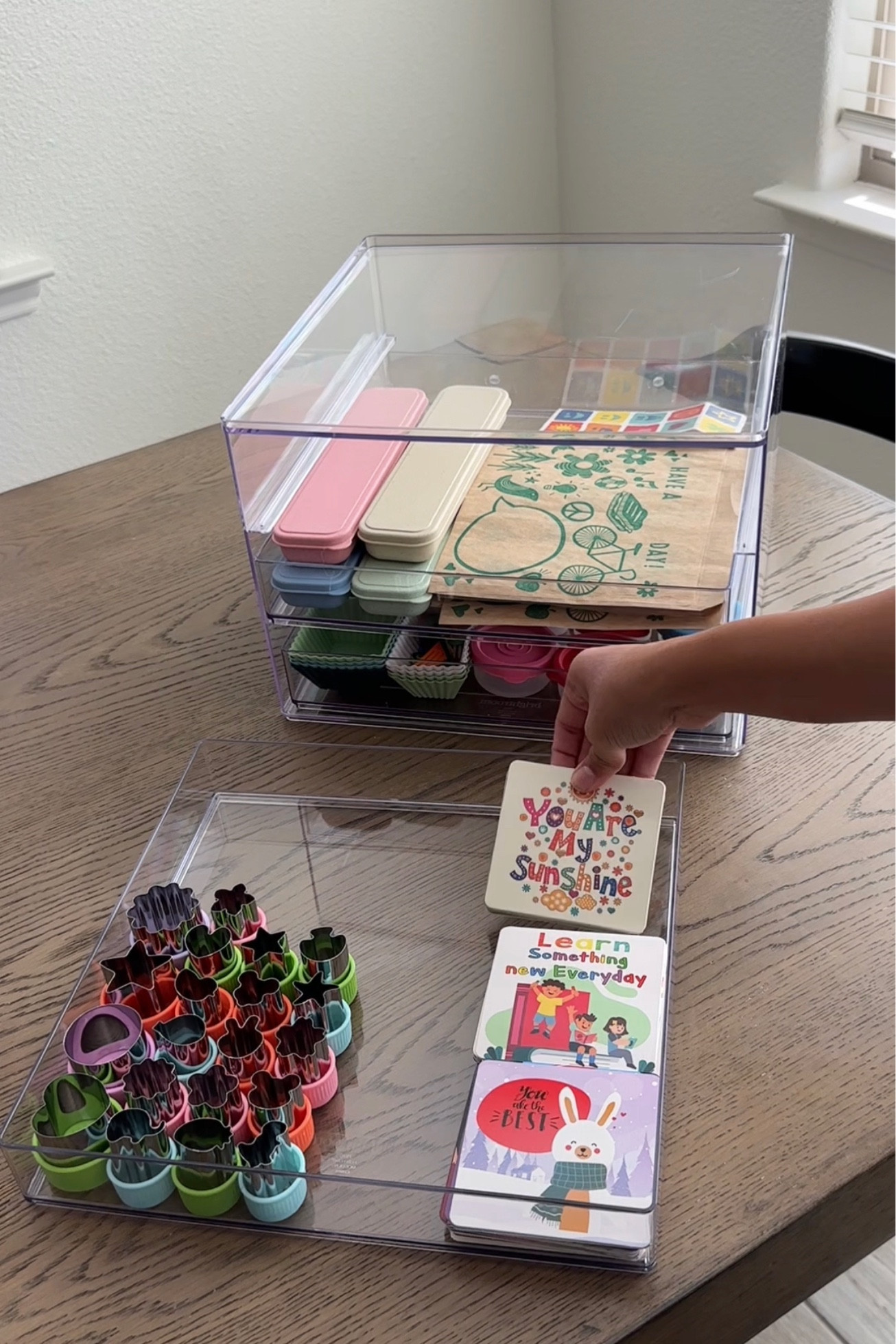The perfect organization bin for all my small lunchbox accessories! #Lifestyle #stayathomemom #housewife #MomsofTikTok #momlife #momofthree #sahm #autismmomlife #autismfamily #targetfinds #targethaul #organization 

#LTKhome #LTKfamily #LTKBacktoSchool