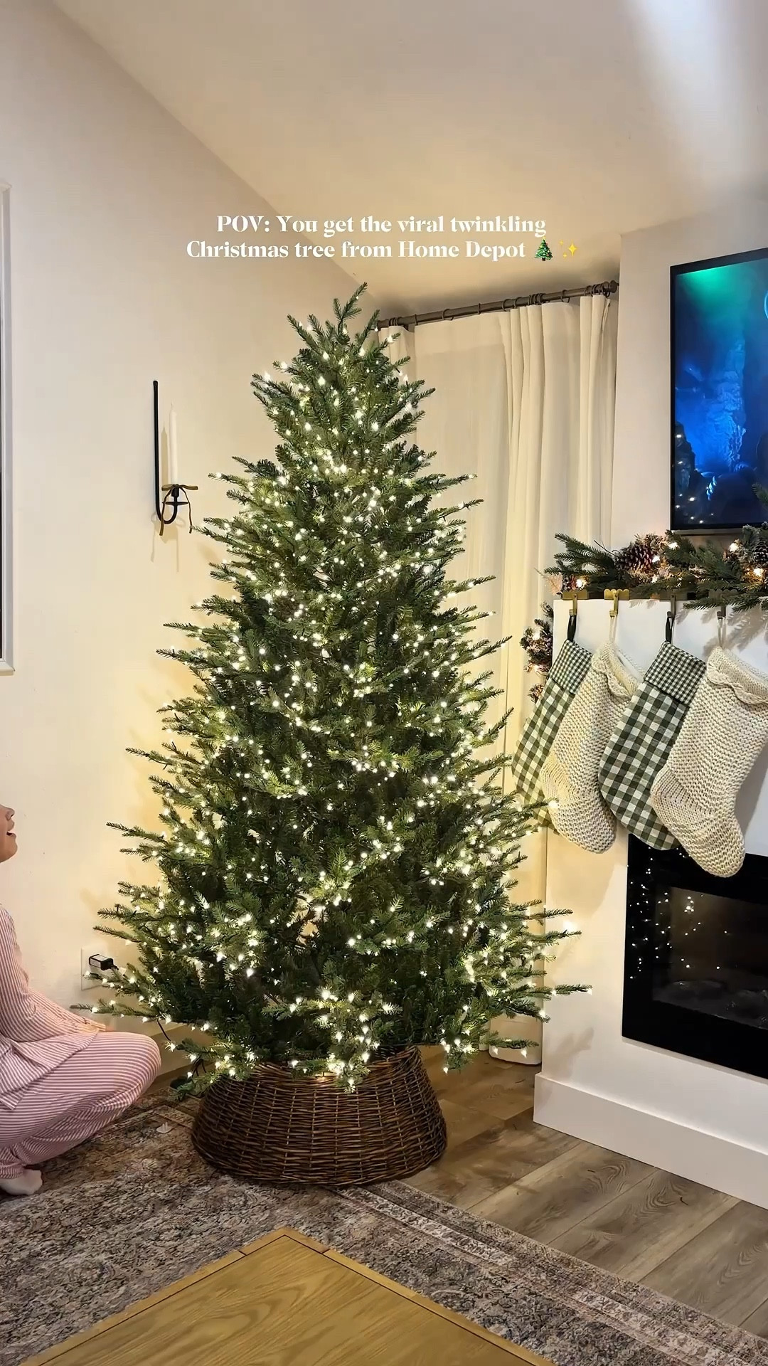 I only wish I would’ve grabbed this tree sooner because WOW… it really does live up to the hype. Multiple light settings, a dimmer, foot pedal, remote, super full branches — truly all the Christmas magic. ✨ If you’ve been eyeing it, run… this one sells out every single year! I have the 7.5ft for reference.

#LTKHoliday #LTKSeasonal