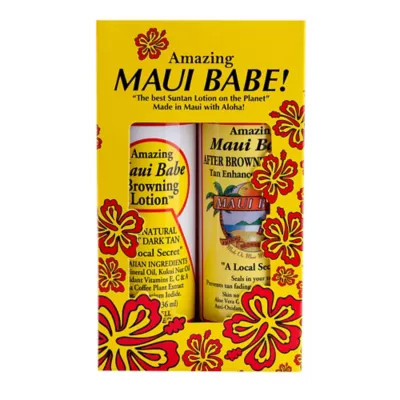 Maui Babe 8 oz. Browning Lotion™ and After Browning Lotion™ (Set of 2) | Bed Bath & Beyond