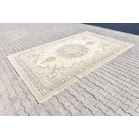 Oversized Cream & Gray Vintage Rug, Muted Turkish Large Rug, Big Size Bohemian Pastel Hand Knot 8.3  | Etsy (US)