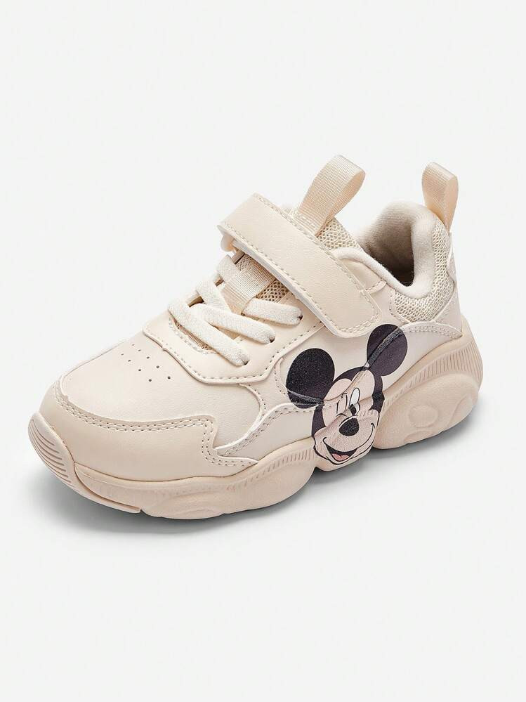Balabala Young Girls Fashionable Clunky Sneaker Spring And Autumn Disney Cute Minnie Mouse Print ... | SHEIN