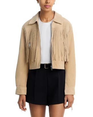 BLANKNYC Morning Latte Fringe Jacket | Bloomingdale's Women | Bloomingdale's (AU)