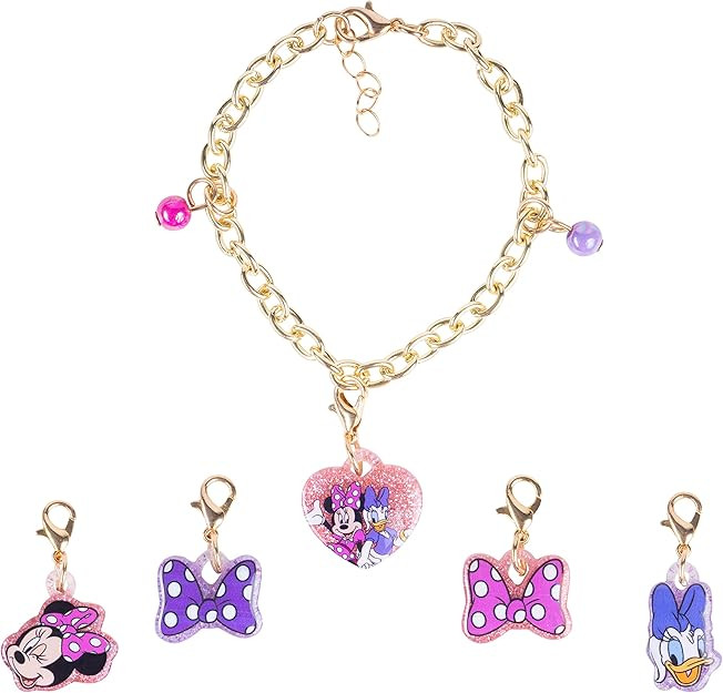 LUV HER Girls Add A Charm Toy Bracelet and Costume Jewelry Box Set - Ages 3+ | Amazon (US)