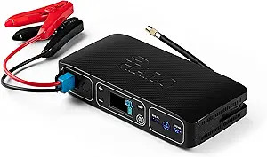 Halo Bolt Air 58830 mWh Portable Emergency Power Kit with Tire Pump, 4 Interchangeable Air Nozzle... | Amazon (US)