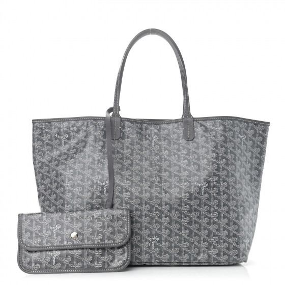 GOYARD Goyardine Saint Louis PM Grey | FASHIONPHILE | Fashionphile