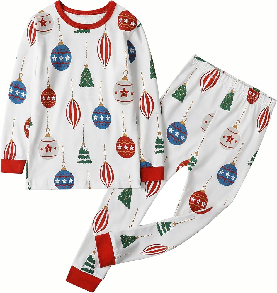 Owlivia 100% Organic Cotton Baby Long Sleeve Pajama Sets, Toddler Boy Girl 2-Piece Sleepwear | Amazon (US)