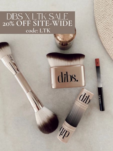 DIBS x LTK SALE! 20% off site- wide using in-app code: LTK
Valid May 16 - May 19
Excluded bundles! 

Beauty. Makeup. Dibs beauty. Contour. Blush. Trends.

#LTKSaleAlert #LTKBeauty