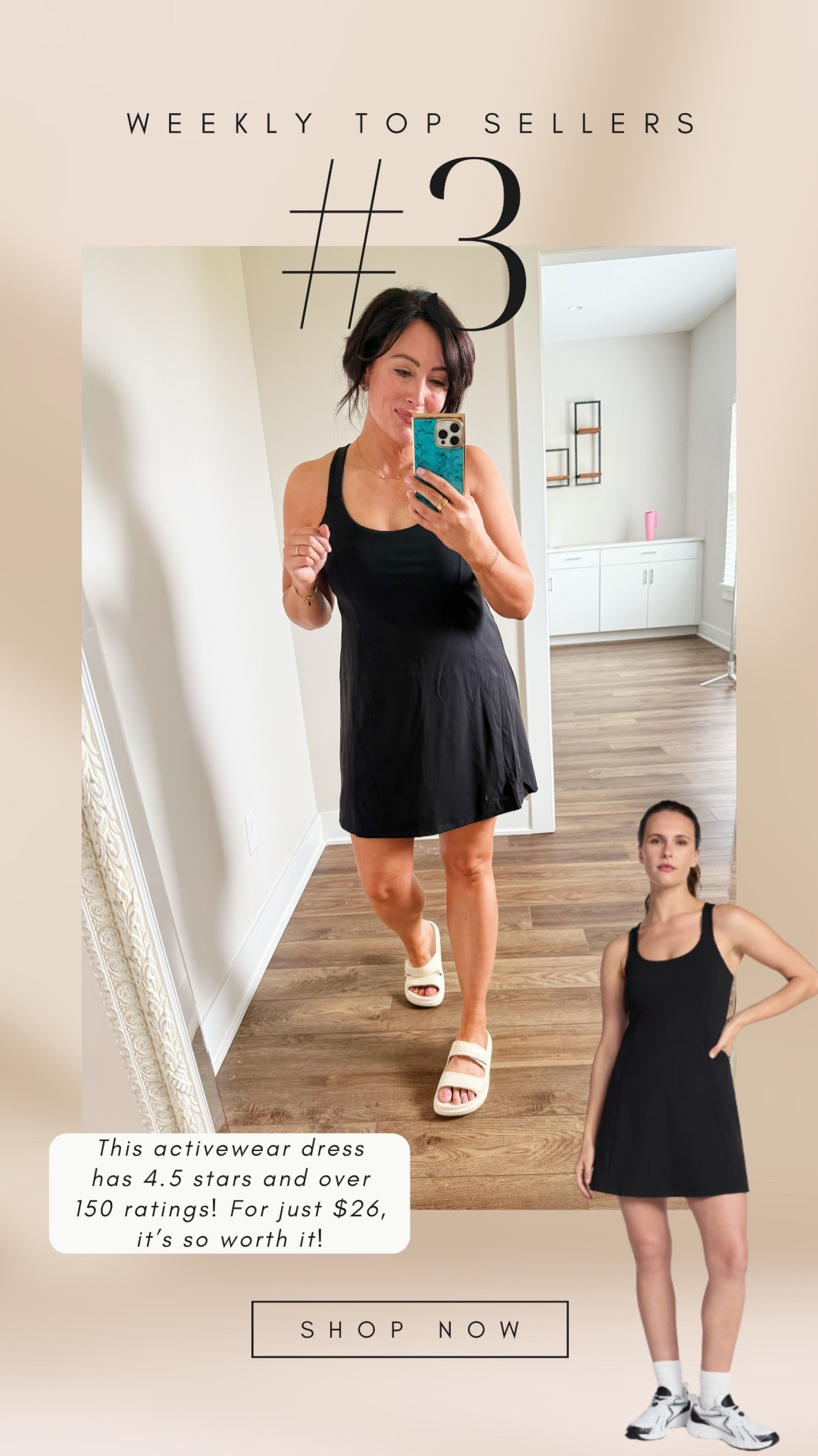 WALMART TRY ON
• medium dress 
• sandals true to size 

#LTKSaleAlert #LTKSeasonal