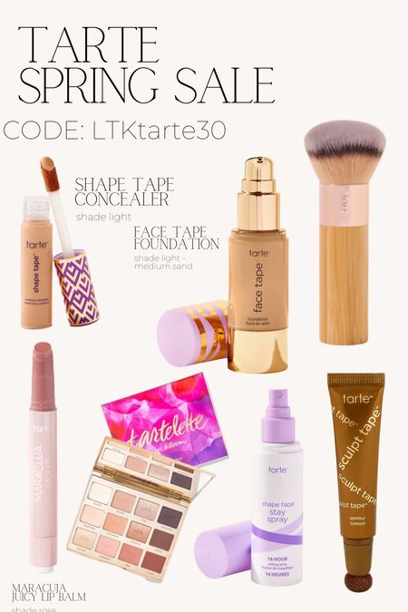 🌸 Elevate your beauty game with the LTK SPRING SALE! 💄 Enjoy 30% off sitewide at Tarte Cosmetics using code LTKtarte30! 💋 Hurry, perfect your look today! #BeautyEssentials #TarteCosmetics #LTKSale

#LTKbeauty #LTKSpringSale #LTKsalealert