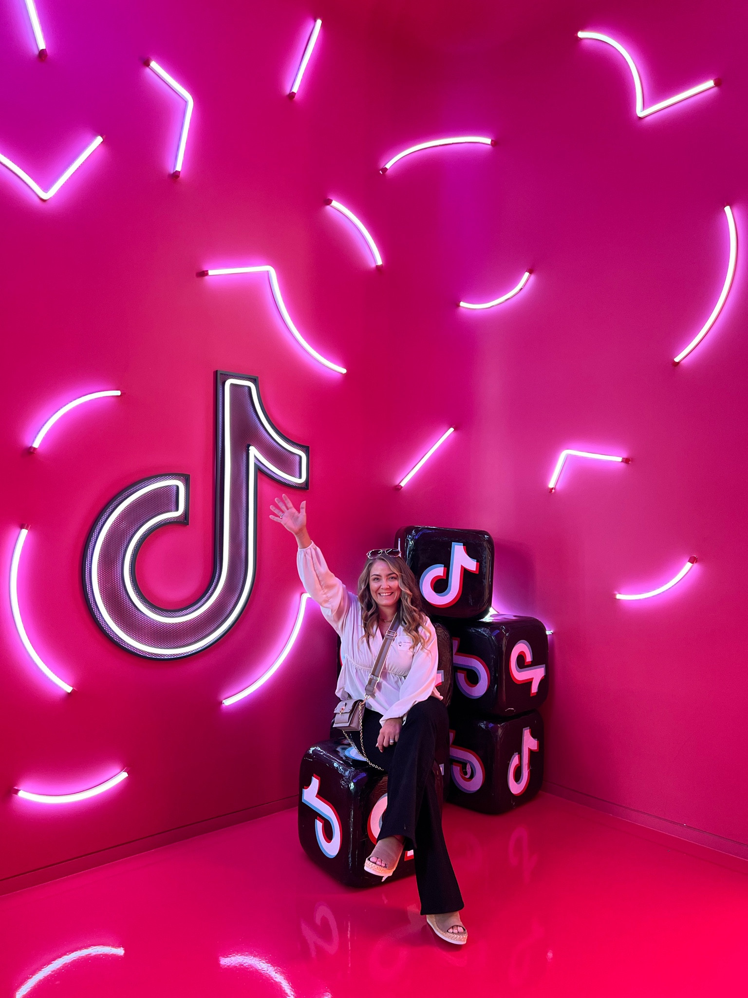 What I wore to TikTok headquarters today! 