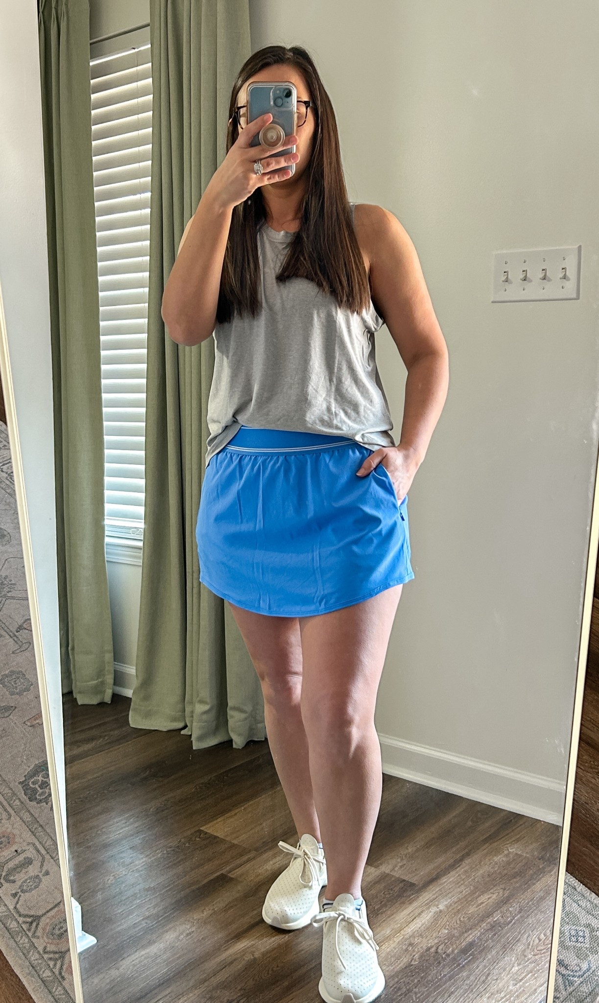The cutest look for less athletic skirt! So cute and comfy! 

#LTKfitnessgoals #LTKMidsize #LTKActive