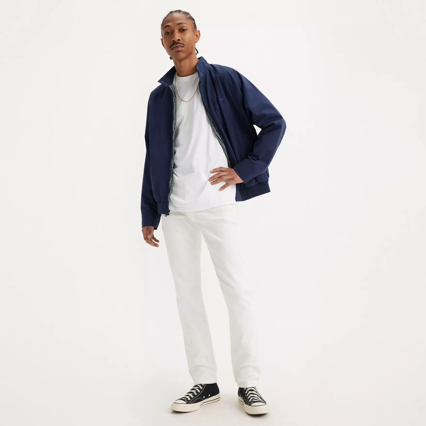 511™ Slim Fit Men's Jeans - White | Levi's® US | Levi's US