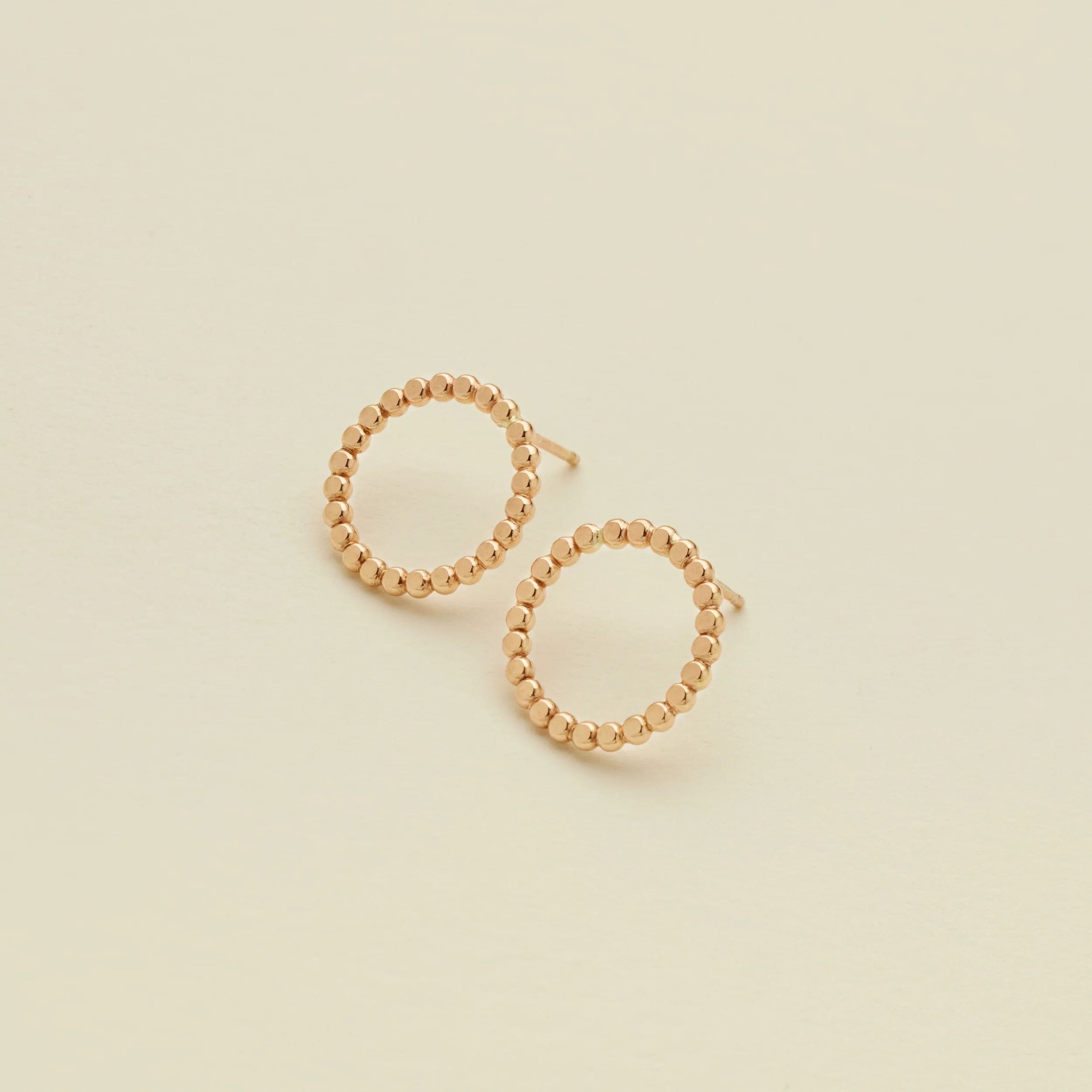 Made By Mary Poppy Circlet Earrings | Effortlessly Chic, Timeless | Made by Mary (US)