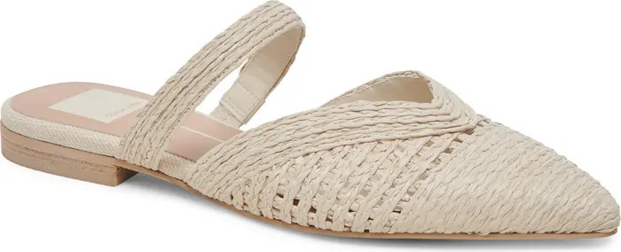 Kaline Raffia Pointed Toe Mule (Women) | Nordstrom Rack