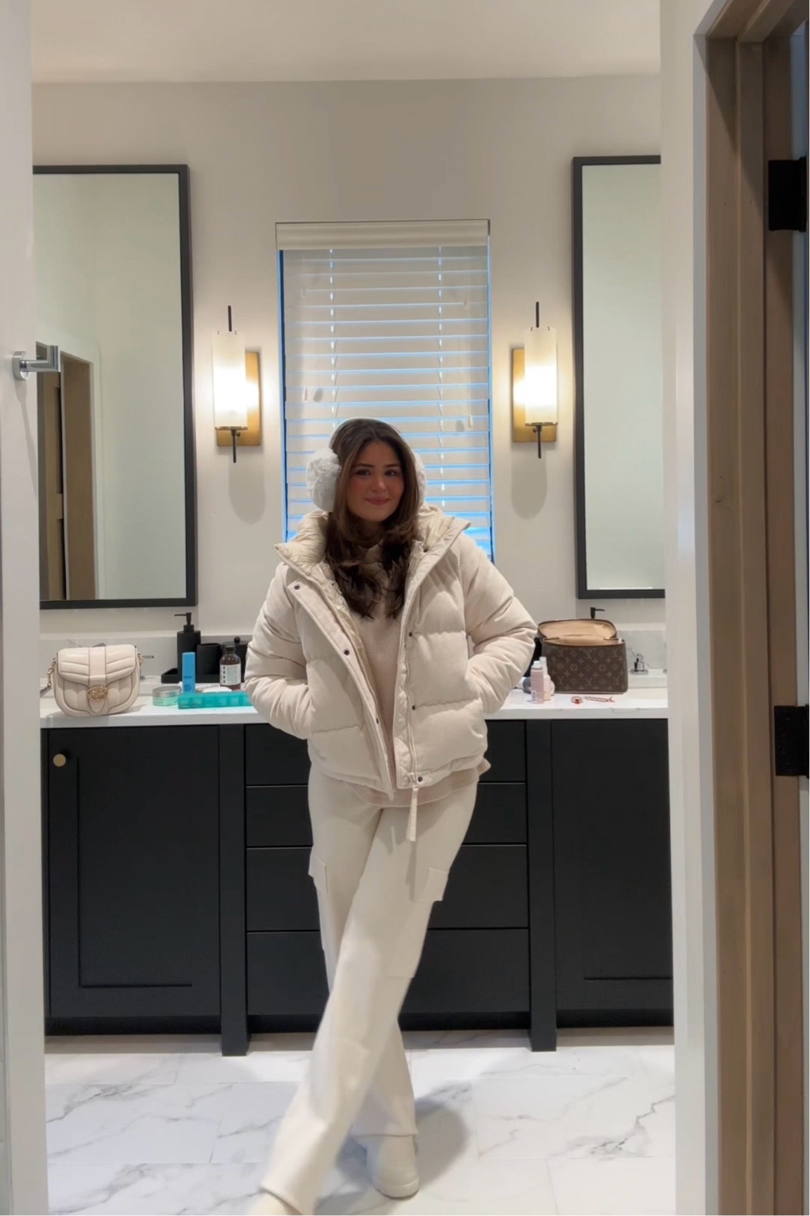 The PERFECT winter outfit for a day in vail village! Opted for cream over white (prefer this color more so) and I’m always obsessed with a monochrome look 🫶🏼 whole outfit from Aritzia!

Winter whites, ski outfit, winter outfit Inspo, vail outfit, winter Bach outfit Inspo, bridal Bach outfit 

#LTKSeasonal #LTKStyleTip #LTKWedding